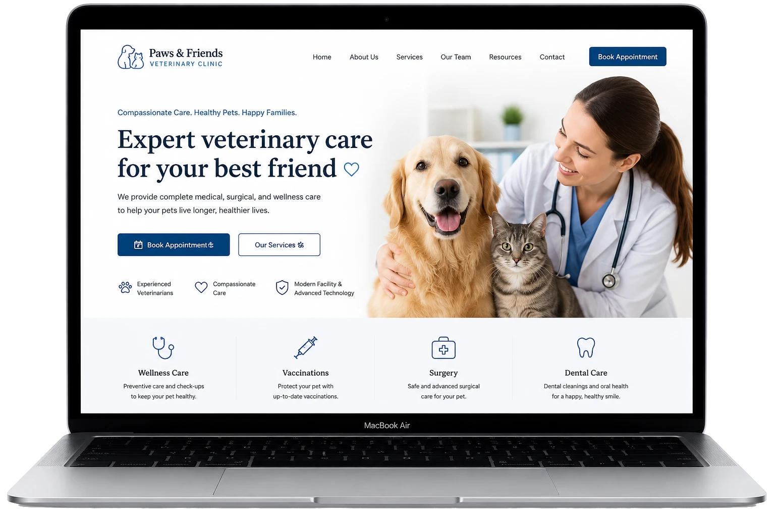 Website design showcase