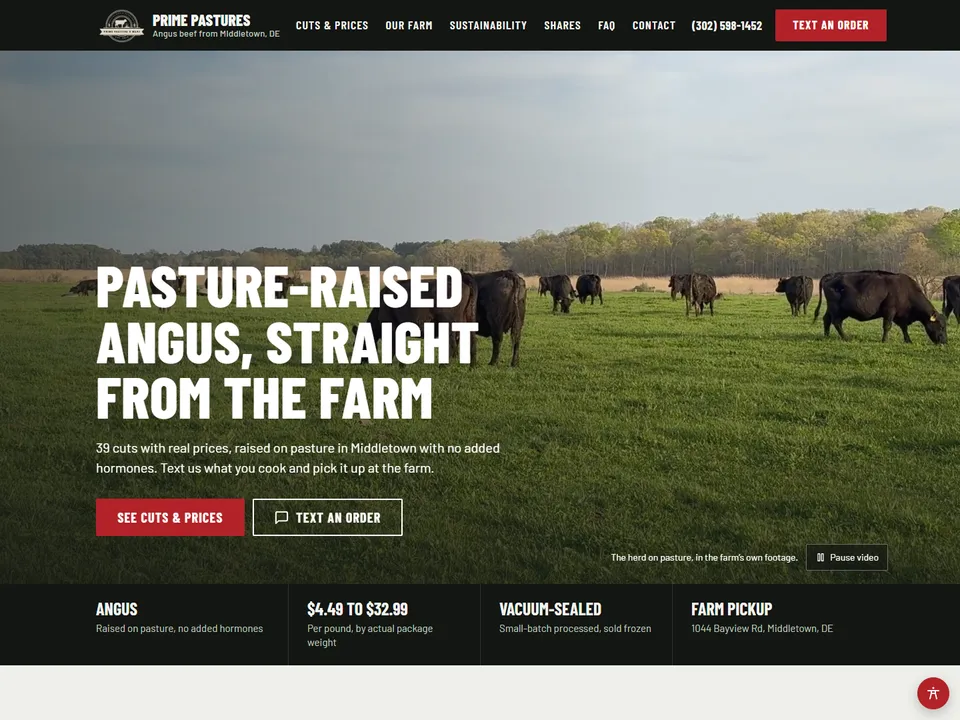 Prime Pastures Meat