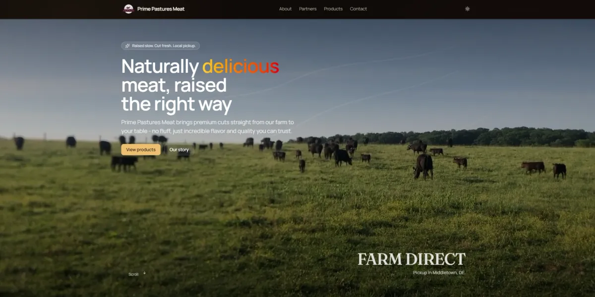 Prime Pastures Meat